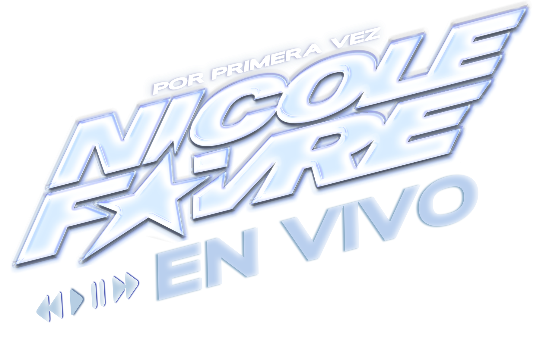 Nicole Favre en vivo, por primera vez
